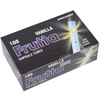 Гільзи для сигарет Frutta із капсулою Ваніль 100шт ваніль фото
